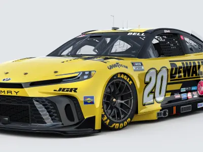 Nascar Toyota Camry 20 Christopher Bell 2025 3D model