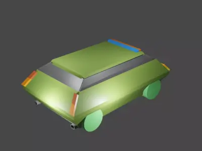 sport car is very nice 3D model