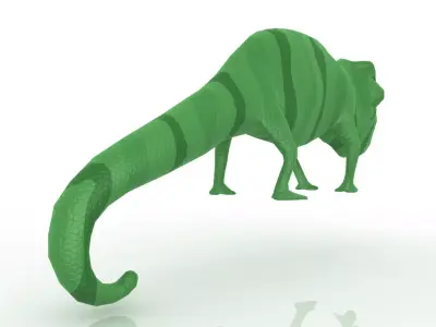 Chameleon 3D model buy