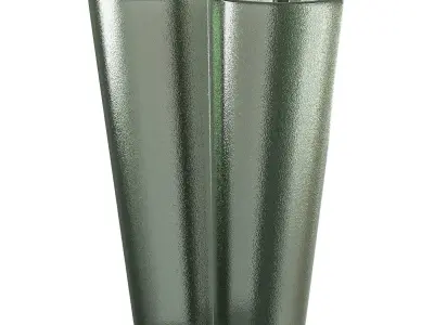 Vase Decor Low-poly 3D model 28