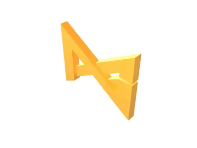 Paul George Logo v1 002 Free low-poly 3D model