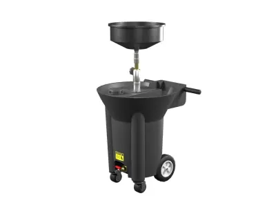 Waste Oil Drain Low-poly 3D model