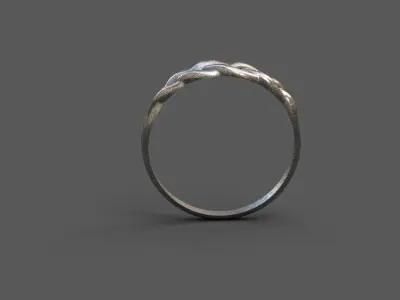 High-Quality 3D Ring Model Low-poly 3D model get