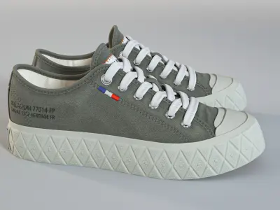 Palladium Palla Ace Green Low-poly 3D model