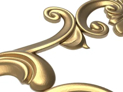  decorative pattern ready for 3D printing 3D model 392