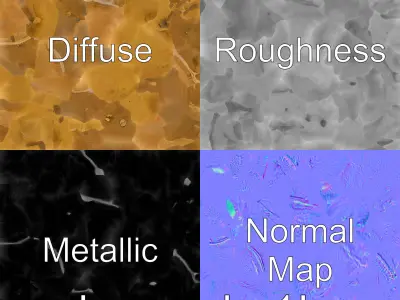 Artisan Stone Implements for Historical Education Low-poly 3D model