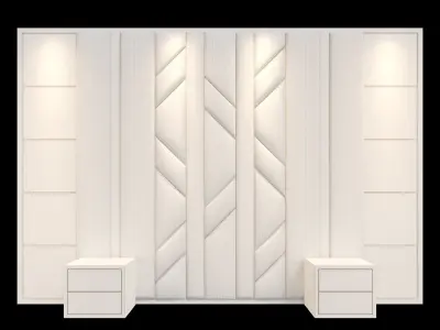 ARCHILINE Design Studio - Headboard 03 3D model