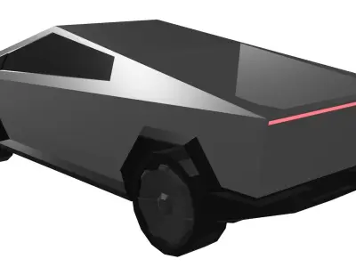 Tesla Cybertruck 3D Model 3D model purchase