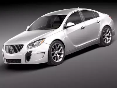Buick Regal GS 2012 3D model