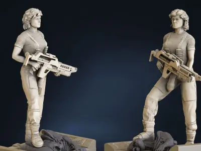 Helen Ripley sfw 180 mm 3D print model