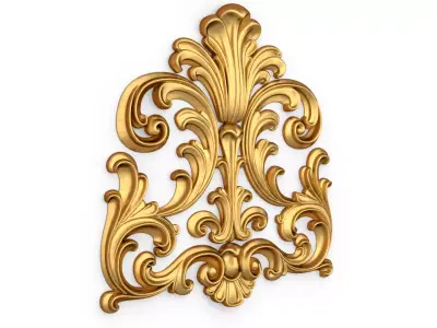 carved classic decorative ornament cnc 3d printing stl 57 3D model