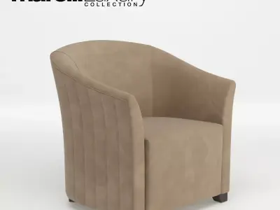 Marelli Luxury - ALISON - Amrchair Free 3D model