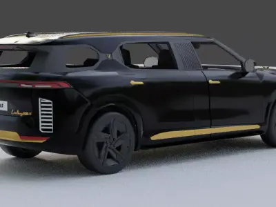 Vinfast Lac Hong 900LX Lachong Game Ready Low-poly 3D model