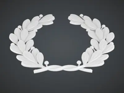 Laurel Wreath 3D print model