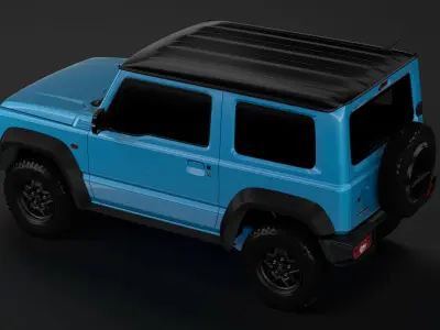 Suzuki Jimny Sierra JC 2020 3D model