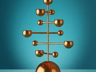 Teluria Candelabra 3D model