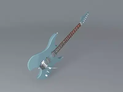Electric guitar Free 3D model get