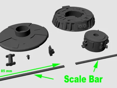 Star Wars Imperial Probe Droid Free 3D print model