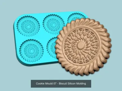 21 Cookie Mould Collection - Biscuit Silicon Molding
