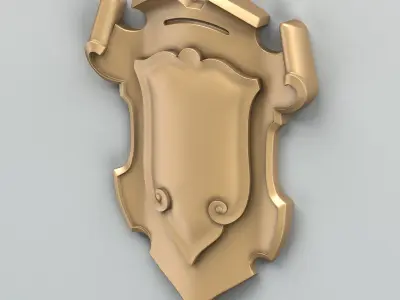 Cartouche 001 3D model