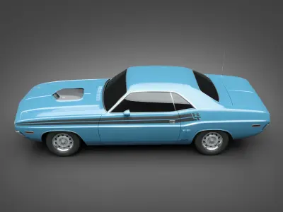 1971 Dodge HEMI Challenger 3D model