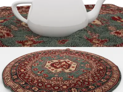 Rugs No 423 Low-poly 3D model