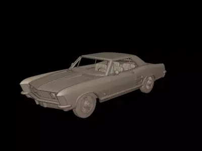 Buick riviera 1963  3D print model
