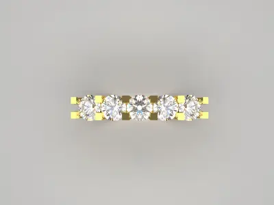 bride diamond jewelry ring jr00088 3D print model