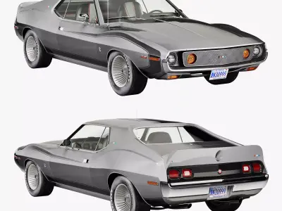 AMC AMX pierre cardin-1973 3D model