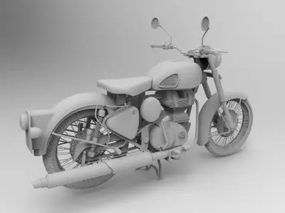 Royal Enfield Classic 350 3D model