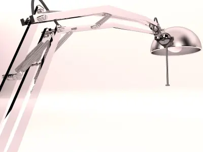 Metal Desk Lamp 3D model