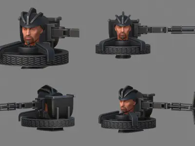 Skibidi Toilet 3D Model Pack 11 Characters  Low-poly 3D model