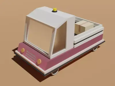 Cargo Truck Free 3D model