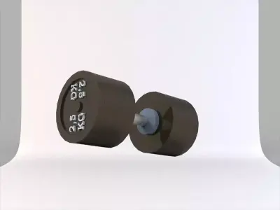 Adjustable Dumbbells  3D print model