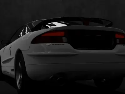 car Talon TSI 1997 Low-poly 3D model