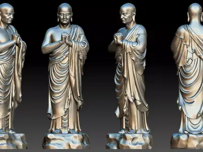 Venerable Maha-Kasyapa  3D print model