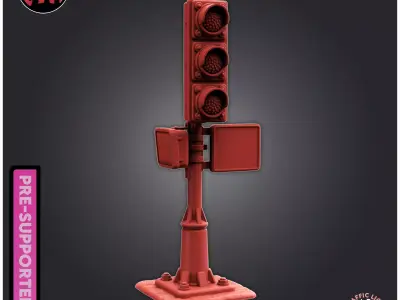 Traffic Light 3D print model