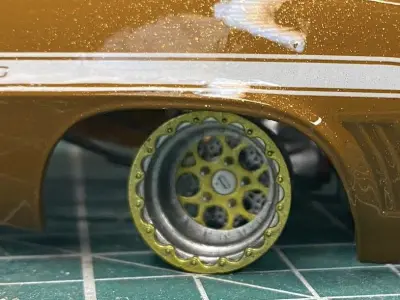 BEADLOCKS BILLET SPECIALTIES 15inch REAR WHEEL DRAG BEAD LOCKS 3D print model