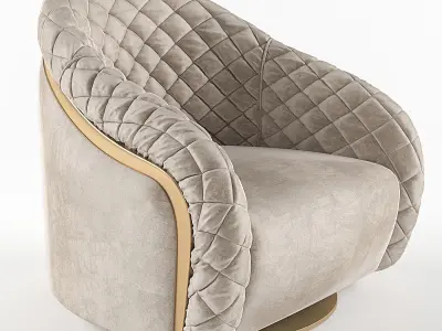 Portofino armchair by Cantori  3D model