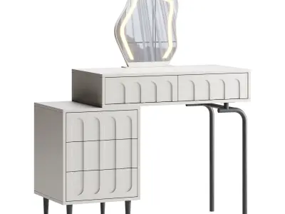 Coiffeuse 31-49 pouces 3D model