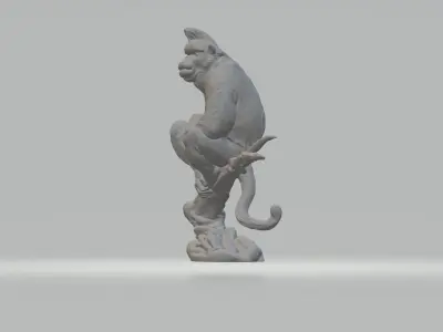 Golden Monkey 3D model