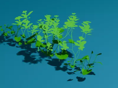 3D Nature Flower  Realistic Floral Design Model 3D model