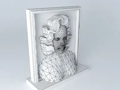 ELIZABETH 3D Sculpture Free 3D model