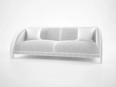 Hughes Chevalier Norway Sofa 3D model