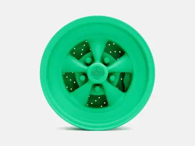 15x4 Cragar SS Wheel and Brake 3D print model