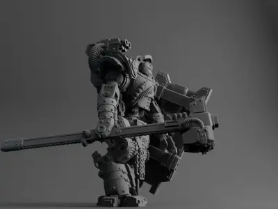 Combat machine 2 3D print model