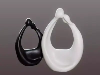 Marble Mini Sculpture Bundle 3D Model Collection