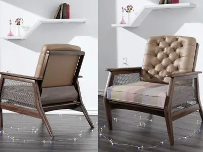 ARMCHAIR For Indoor And Outdoor Environments - 3D model