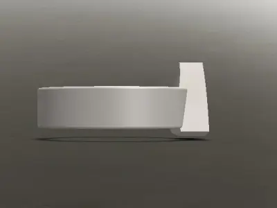 Automotive ring Rotary ring Automotive jewelry 3D model