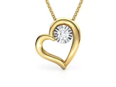 In Love Miracle Plate Pendant  3D print model